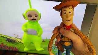 Woody watches Teletubbies Naughty Pig part 2 [upl. by Alios]