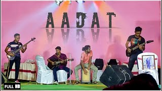 Aadat  Live Concert  Atif Aslam by Aadat band  Laxmi Puja 2k21 [upl. by Welby616]