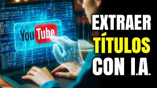 Aprende a EXTRAER y Transcribir VIDEOS de YouTube con IA  Inteligencia Artificial [upl. by Barbabra]