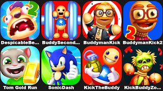 Despicable Bear 2Kick the Buddy Second KickBuddyman Kick 2Sonic DashKick The BuddyTom Gold Run [upl. by Areikahs]