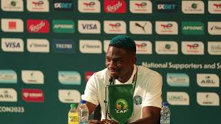 Guinea Bissau vs Nigeria Official press conference with Jose and Omeruo [upl. by Anairotciv]