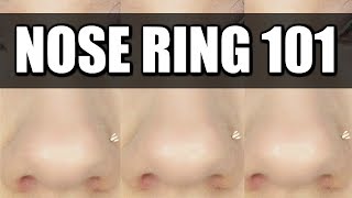 How to Find the Perfect Nose Ring NOSERINGS101 [upl. by Juno]