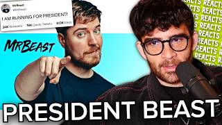 Mr Beast For President  HasanAbi Reacts [upl. by Brotherson]