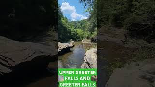 Upper Greeter Falls and Greeter Falls in distance [upl. by Eiser857]