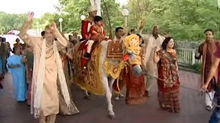 Baraat  Indian Wedding Tradition  Groom Arrives at the Venue [upl. by Kenzie81]