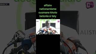 Affaire nationalisme tahirou sarr quotsuitequot fypシ゚viral afrique duo duet [upl. by Neiman]