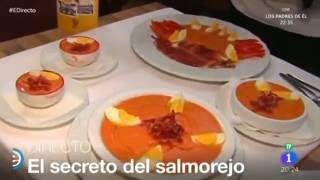 El secreto del salmorejo con EDirecto de la RTVE [upl. by Hendrix]