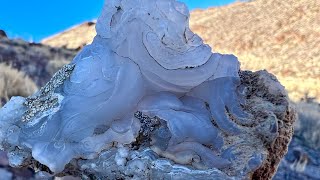 Botryoidal chalcedony overload in Utah [upl. by Nnayt]