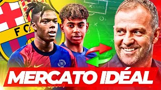 🇪🇸 MON MERCATO IDÉAL DU FC BARCELONE 20242025 [upl. by Gayler156]