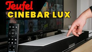 Teufel CINEBAR LUX  Beste Soundbar 2019 Klangtest  CH3 Review Test Deutsch [upl. by Hendrik]