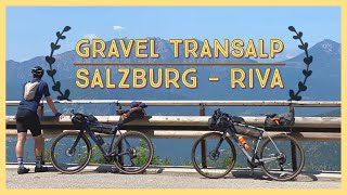 Gravel Transalp Salzburg  Riva  535 km  11600 hm  Bikepacking  Alpencross 2021  Komoot GPS [upl. by Anitnas]