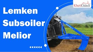 कमाल का है Lemken Subsoiler I Lemken Melior I Implement Review I KhetiGaadi [upl. by Missi8]