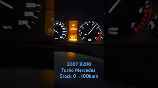 060  0100 MB B200 Turbo amg turbo hothatch b200 cartok [upl. by Dow94]