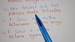 Kiswahili Tenses Kiswahili for Beginners By Teacher Hezron [upl. by Sancha941]