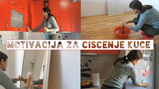 MOTIVACIJA ZA CISCENJE KUCEHOUSE CLEANING MOTIVATION ☺️🧹 [upl. by River]