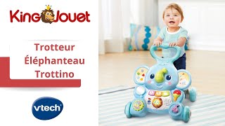 Trotteur Éléphanteau Trottino VTech 855000 [upl. by Nnaeirual]