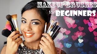 Beginners Guide to Basic Makeup Brushes [upl. by Atinet]