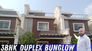 TOUR THE STUNNING 3BHK DUPLEX BUNGLOWS NEAR BHATAGAO ON NH53 COVERED CAMPUS  TIKARAM SAHU [upl. by Adnilrev845]