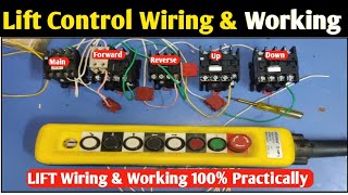 Lift Control Wiring amp Working Crain Control WiringHow to do Lift Wiring [upl. by Auqinat]