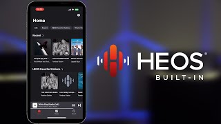 Discover the AllNew HEOS App Your Music Your Way [upl. by Naihs419]