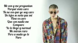 Bad BunnyCaro letra [upl. by Alilak]