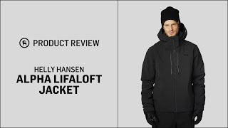 Helly Hansen Men’s Alpha LifaLoft Jacket  GH Review [upl. by Keynes]