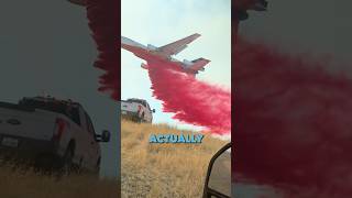 Why Fire Retardant Plane Can Be Dangerous plane planes shorts [upl. by Yroggerg]