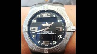 The First Breitling Professional Aerospace E79363 is mine  Model 2013 [upl. by Ahsoem]