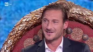 Gli aneddoti di Francesco Totti  Che tempo che fa 23092018 [upl. by Granthem]