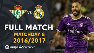 Real Betis vs Real Madrid 16 J08 20162017  FULL MATCH [upl. by Sallyanne]