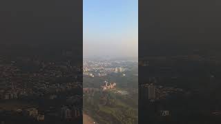 Landing at Vadodara Airport indigoairlines vadodara [upl. by Ennyletak]