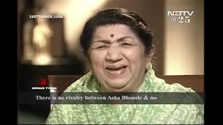 Lata Mangeshkar Rare Interview [upl. by Lalla]