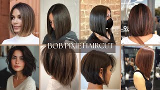 Top Layered Bob Haircuts and Hairstyles [upl. by Schnorr]