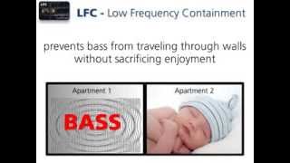 Audysseys Low Frequency Containment LFC for Denon IN COMMAND Receivers Video [upl. by Sopher]