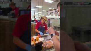 Two Brits try Brisket from Bucees [upl. by Irak]