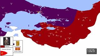 The History of Ottoman Empire Every years 12811453 [upl. by Brick]