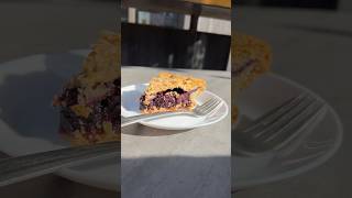 Delicious Marionberry Pie 🙌🏼🍇🥧 pie delicious dessert longbeach shorts foodie berry [upl. by Esiuqram]