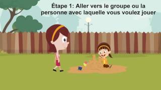 Entraînement aux Compétences Sociales pour Enfants  comment demander a un ami de jouer [upl. by Ahsok208]