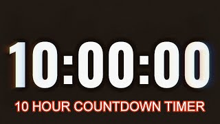 10 Hour Countdown Timer 10hours timer timervideo [upl. by Aihsema518]