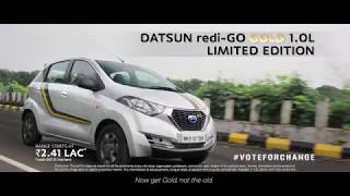 AllNew Datsun rediGO Gold 10L Limited Edition [upl. by Grove]