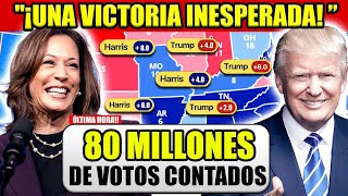 ¡¡¡UNA VICTORIA INESPERADAI ¡Impactante Mapa Electoral 2024 Kamala vs Trump [upl. by Eerrahs230]