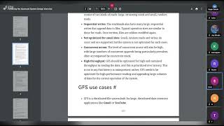 November 12th  System Design Distributed File System  Use cases Generic Object Storage [upl. by Greenleaf]