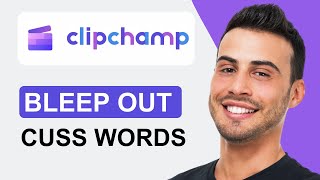 How To Bleep Out Cuss Words In Clipchamp  Tutorial 2024 [upl. by Lienet812]