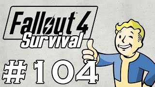 Lets Play Fallout 4  SURVIVAL  NO FAST TRAVEL  Part 104  Molerat Disease [upl. by Aneris]