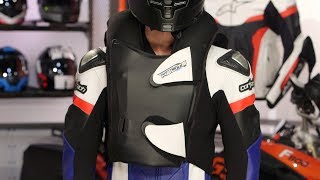 Helite GP Air Track Airbag Vest Review at RevZillacom [upl. by Novaj]