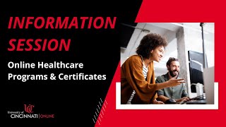 Info Session Online Healthcare Programs and Certificates  UC Online [upl. by Ranice]