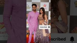 Samriddhi Shukla Rohit Purohit At Spotted Star Parivar Award 2024 [upl. by Hammer]