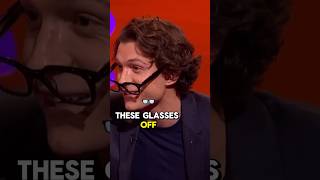 Whats that Tom Holland hilarious moment spiderman tomholland zendaya grahamnorton [upl. by Matty980]