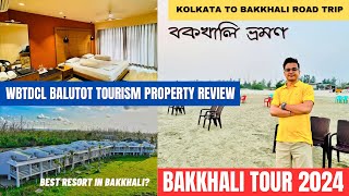 Bakhhali tour 2024  WBTDCL Balutot tourism resort review  Kolkata to Bakkhali road tripWritam Roy [upl. by Daryn]