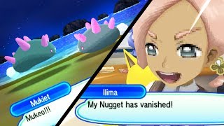 iLIMA LOST HIS NUGGETS  Mukeo and Mukiet  Pokemon Ultra Sun and Moon Events [upl. by Esma11]